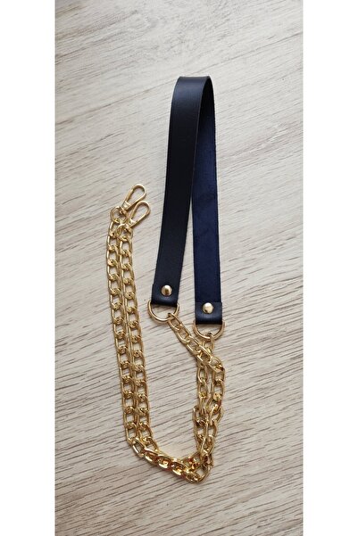 NAZENİN HOBİ AKSESUAR Zincirli Deri Askı 120 Cm