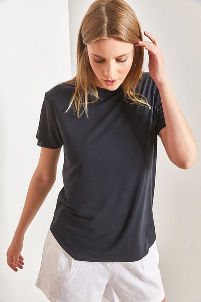 Bianco Lucci Women's Modal Casual Basic Tshirt