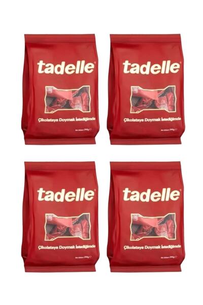 Tadelle Mini Fındık Dolgulu Sütlü Çikolata 200 gr X 4 Adet
