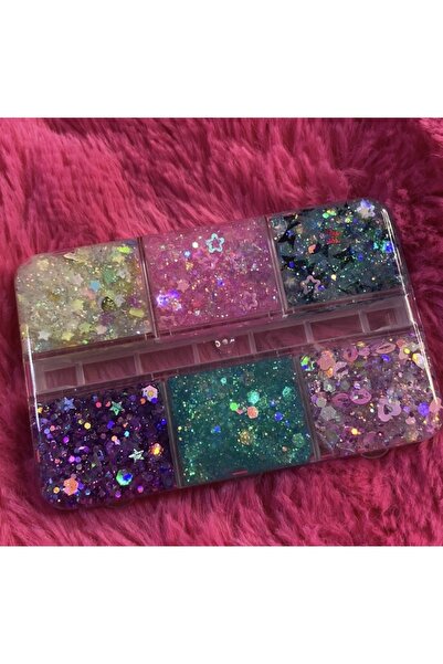 ShineBBCosmetic Glitter Jel Far Paleti 6’lı