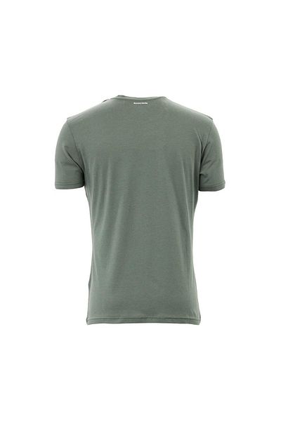 Giovane Gentile Μπλουζάκι με στάμπα Regular Fit Crew Neck Khaki