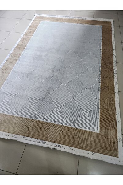 Festival Halı Bahariye Halı Simge B770x Gri Sarı