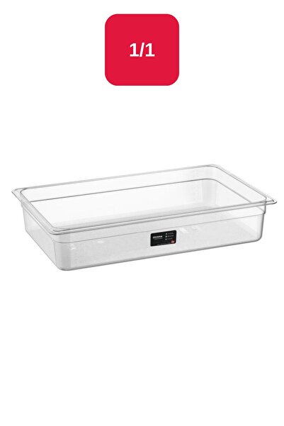 Bora Plastik PC Gastronom 1/1 Bathtub Transparent - 100 Mm - Bo163