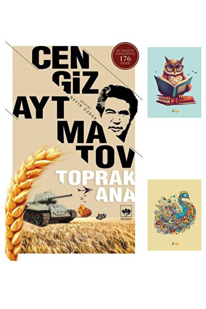 Ötüken Neşriyat Toprak Ana - Cengiz Aytmatov -not Defterli Seti
