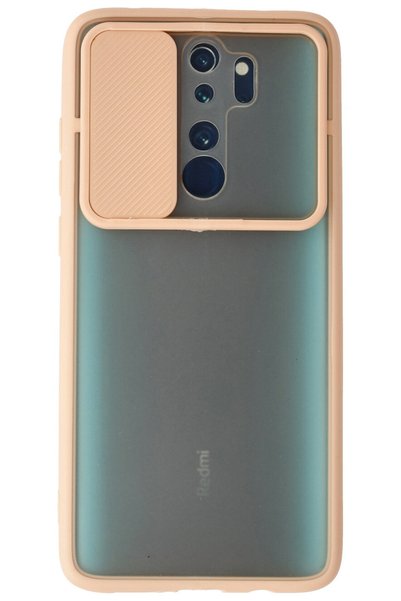 WANNA PROTECT Xiaomi Redmi Note 8 Pro Pink Camera Protected Sliding Non-Print...