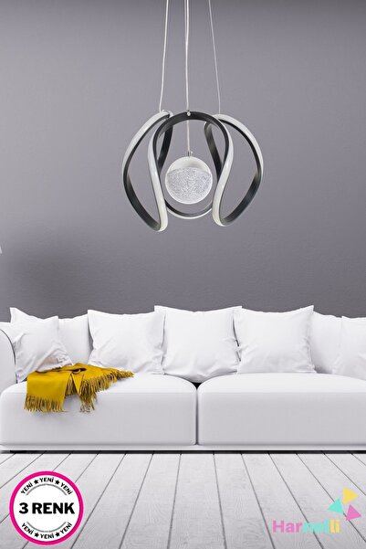 Harnelli 3 Renk Yanabilen Salon Mutfak Yatak Odası Oturma Odası Modern Ledli ...