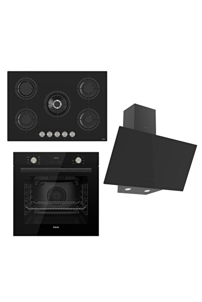 Ferre Flowart Serisi Siyah Set (rs035+ Qms63cs +d077 )