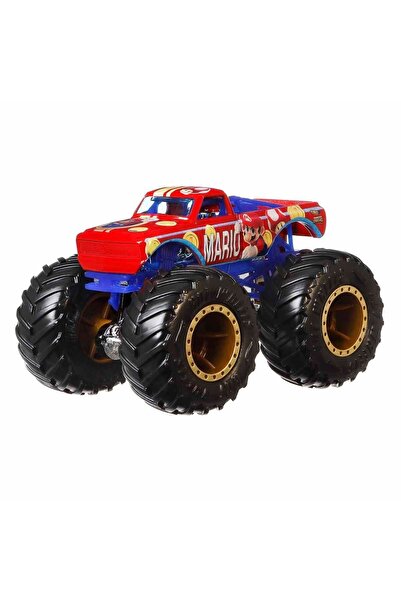 HOT WHEELS Monster Trucks Gösteri Dünyası SUPER MARIO Arabalar MARIO Hotwheels Monster Truck Araçlar