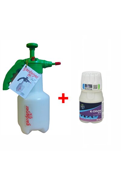 Bayer K-othrine Sc50 50ml Hamam, Kalorifer Böceği Ilacı Ve 2lt Gardener Basınçlı Ilaçlama Pompası