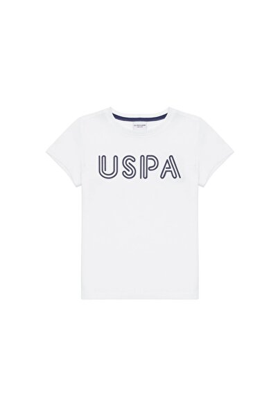U.S. Polo Assn. Πόλο Ασν. (U.S. Polo Assn.) Μπλουζάκι για αγόρι με λευκό λαιμ...