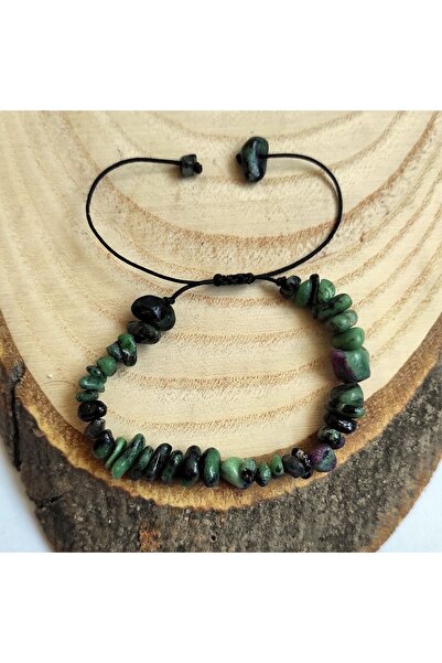 ByKolyeucum سوار أنيوليت محبوك من الحجر الطبيعي المكسور