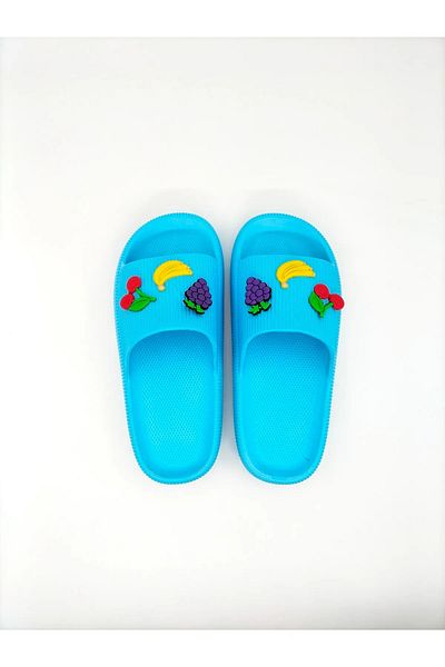 SUNSTEP Papuci de casă anti-alunecare pentru femei, de vară, cu fructe, de plajă, de mare, pentru piscină