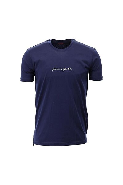 Giovane Gentile Regular Fit Μπλουζάκι Λαχανί Χρώμα