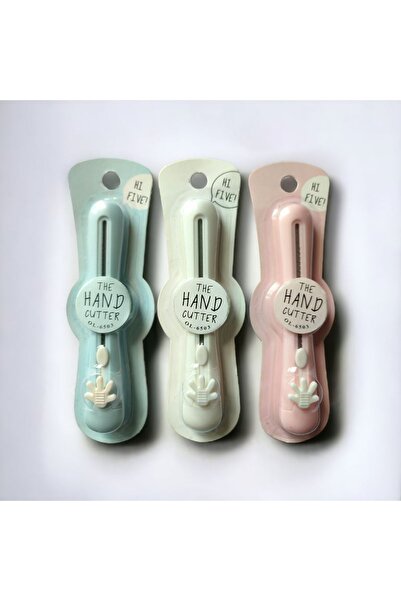 GENTLEMEN'S HARDWARE Handy Hardware Pembe Plastik Saplı Metal Maket Bıçağı Fa...