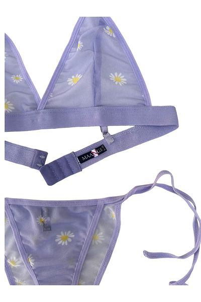 MODALADY Set sutien și chiloți pentru femei - Set lenjerie intimă