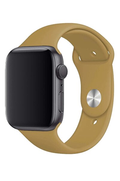 Alstrap Apple Watch 12-11-10(46mm)9 8 7(45mm)6 5 4 SE (44mm) Uyumlu Silikon K...