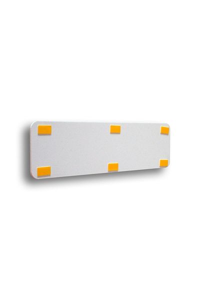 Bul-Sat علامات أبواب PVC علامات تحذيرية مخرج الحريق 7*25 سم.