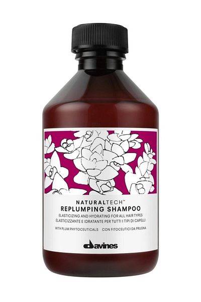 Davines Organic Moisturizing Shampoo That Gives Elasticity - Replumping 250 ml 8004608256557