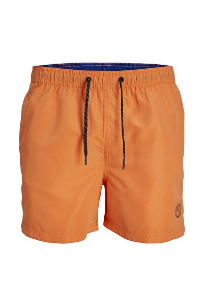 Jack & Jones Dar Turuncu Erkek Şort Jpstfıjı Jjswım Solıd Sn Ly