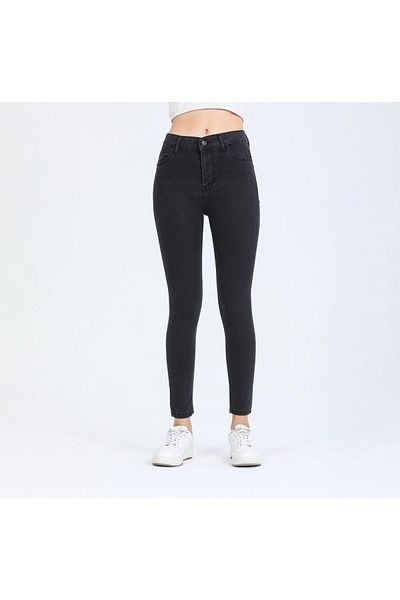 SHEVEGA Blugi de recuperare din Lycra cu picioare înguste afumate Blugi skinny slim fit