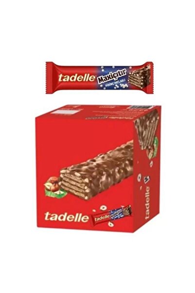 Tadelle Maxiçıtır Pirinç Patlaklı Gofret 30 gr X 20 Li