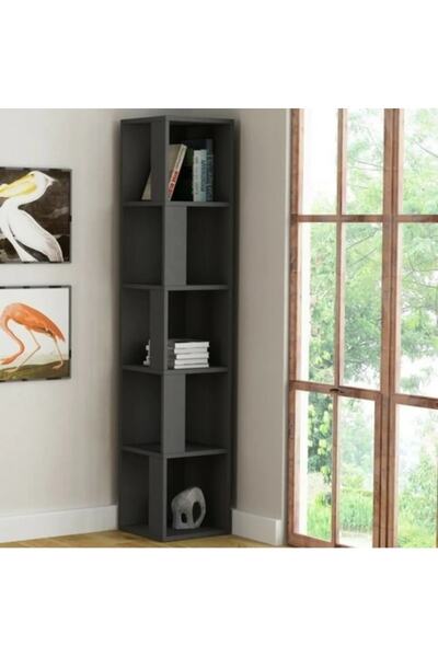 Ramadec Corner Dekoratif Kitaplık