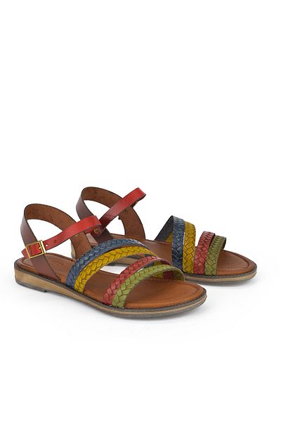 Ziya Sandale de damă din piele naturală - 1411010 z421 Multi Model
