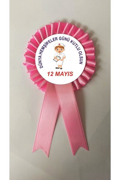 yıldızkurdelaankara 12 Mayıs Dünya Hemşireler Günü Kutlu Olsun Saten Kokart 1...