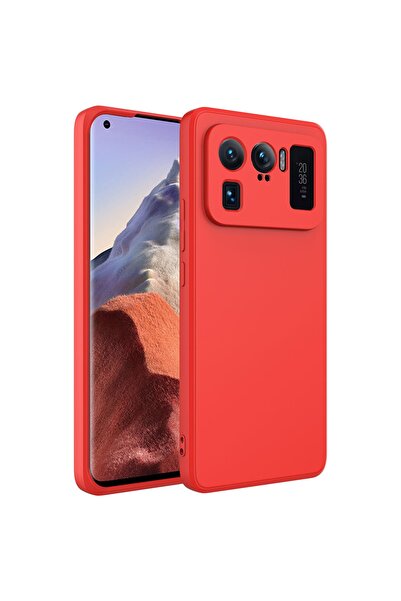 Nezih Case Xiaomi Mi 11 Ultra Kılıf Kamera Korumalı Lansman Kadife Iç Yüzeyli...