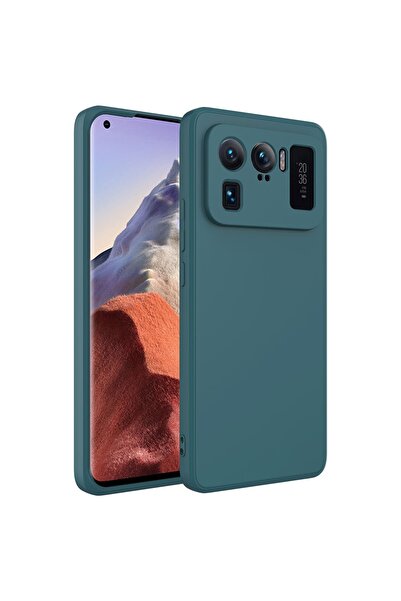 Nezih Case Xiaomi Mi 11 Ultra Kılıf Kamera Korumalı Lansman Kadife Iç Yüzeyli...