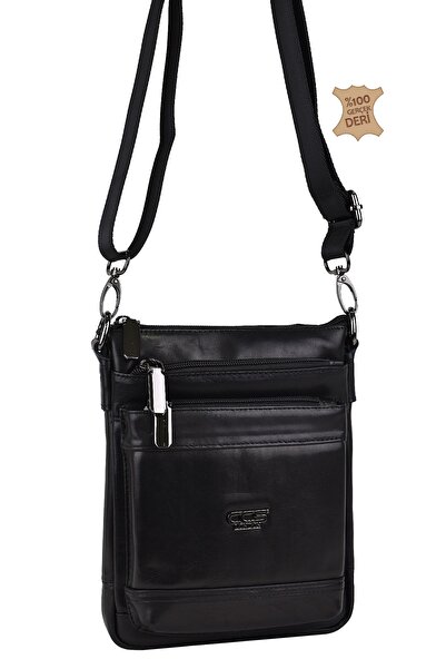 ELATAE ççs حقيبة رجالية بسوار من الجلد الطبيعي متعددة العيون 31447