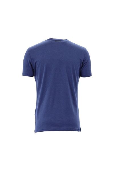 Giovane Gentile Μπλουζάκι με στάμπα Regular Fit Crew Neck Blue