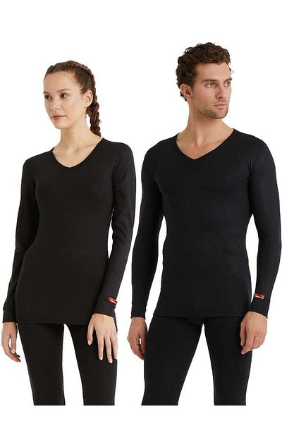 Blackspade Unisex Μαύρο Θερμικό Εσώρουχο 2ο Επίπεδο 1257