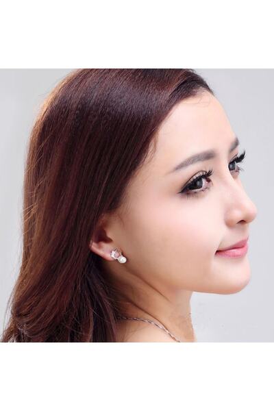 AstoriaSilver Kız Çocukları Ve Genç Kızlar Için Hediye H.kıtty Minimal Gümüş Küpe