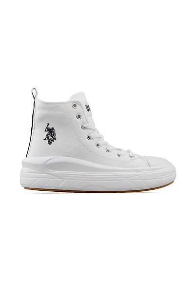 U.S. Polo Assn. Clementine Tex 3FX White Women's Sneaker -101299082