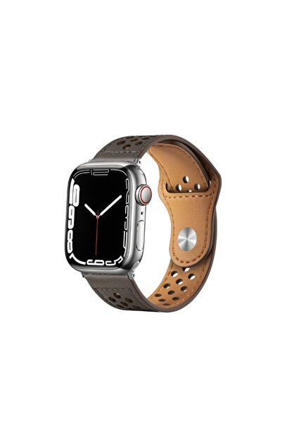 GREGOSS Apple Watch Band Uyumlu 42/44/45/49 Mm, Iwatch Seri 10 46mm/ Deri Kor...