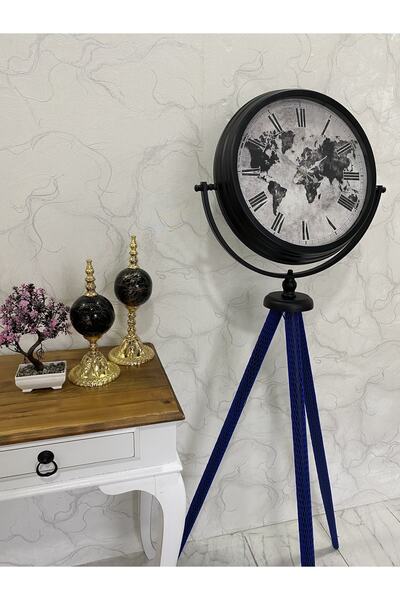 Genel Markalar 150 Cm Dekoratif Tripod Ayaklı Tüm Aksamları Metal Siyah Renk ...