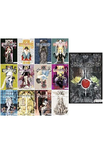 Akıl Çelen Kitaplar Death Note 13 Kitap Manga Seti - Tsugumi Ooba