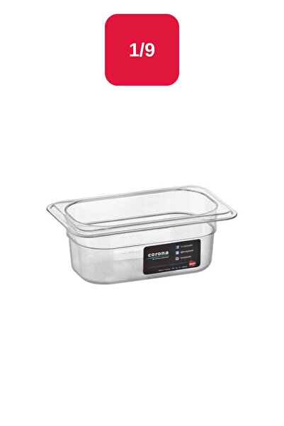 Bora Plastik حوض استحمام PC Gastronom 1/9 شفاف - 65 ملم - Bo167
