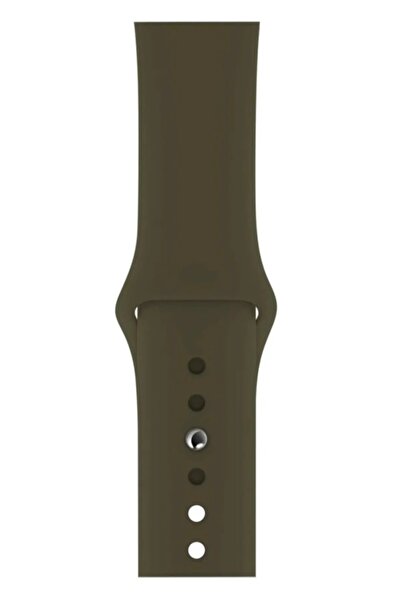 Alstrap Apple Watch 12-11-10(46mm)9 8 7(45mm)6 5 4 SE (44mm) Uyumlu Silikon K...