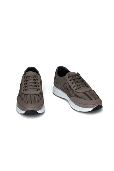 TwoEgoist Чоловічі справжні нубокові шкіряні анатомічні повсякденні спортивні черевики - кросівки