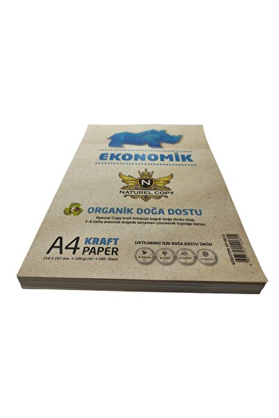 NotYaz Doğa Dostu %100 Geri Dönüştürülmüş A4 Kağıt