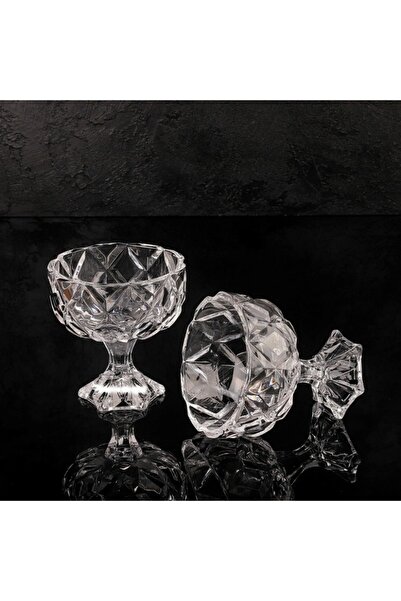 oğuz toptan Lüx Kristal Dondurma Kasesi 2'li