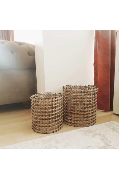 Egindra Καλάθι απλύτων - Καφέ - 20-49 L