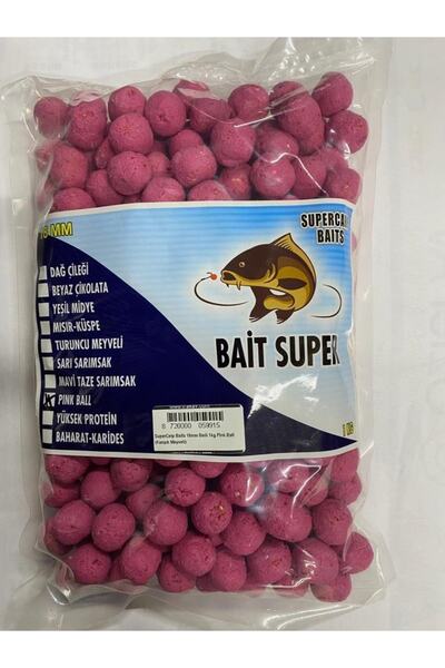 SUPER CARP Supercarp Baits 18mm Boili 1kg Pink Ball (karışık Meyveli)