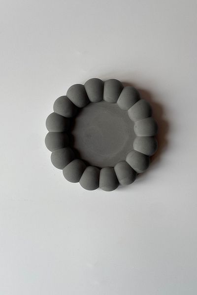sin istanbul Bubble Plate 12 Cm Anthracite