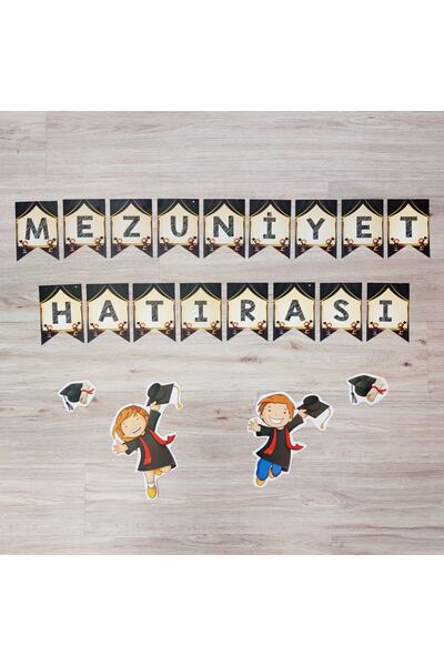 Etkinlikdenizi Mezuniyet Hatırası Bayrak Afiş Seti