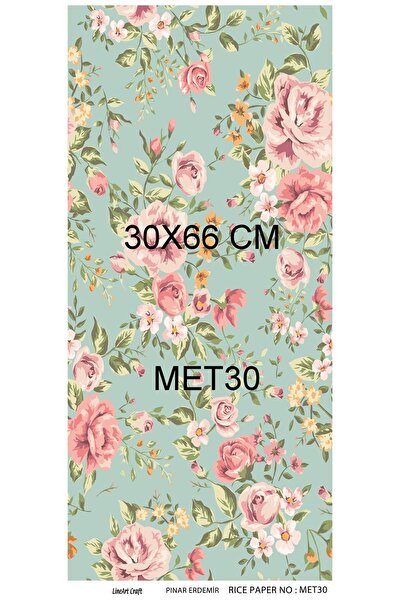 LİNEART Pirinç Dekopaj Kağıdı La-met30