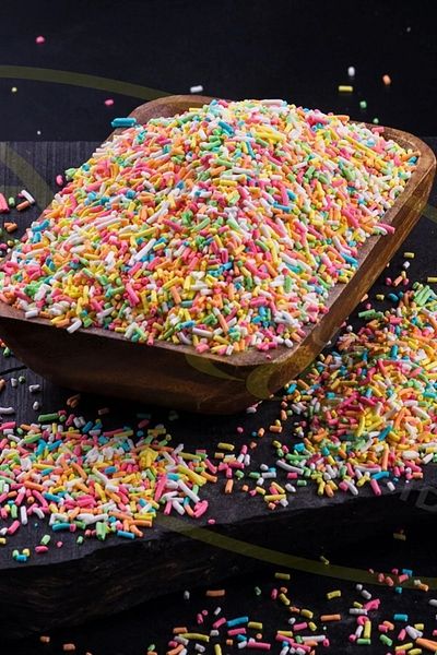 akyolgıda Colorful Granular Candy Cake Ornament 1 kg