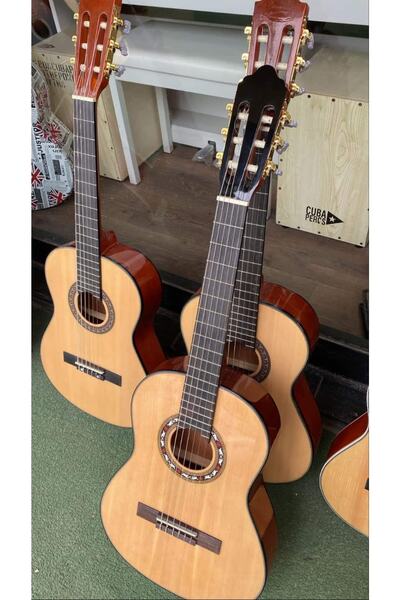 NO NAME 3/4 Boy Kaliteli Maun Gövde Ladin Kapak Jounyır Boy Klasik Gitar
